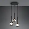 Image de TRIO Leuchten Clayton Suspension à 3 sources lumineuses, 310390332,