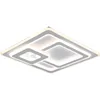 Image de Trio, Plafonnier, Mita incl. 1 x LED,SMD,76,0 Watt,2700-6000K,9250 Lm. Corps: Métal, blanc mat L:51,5cm, L:51,0cm, H:7,0cm