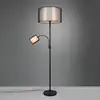 Image de TRIO Leuchten Burton Lampadaire, 2 sources de lumière, 411400232,