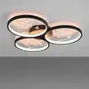 Image de TRIO Leuchten Groovy Applique murale/Plafonnier, LED, 642110332,