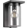 Image de Trio Leuchten Applique d’extérieur Ardila 211660132, aluminium moulé sous pression anthracite, verre transparent, sauf 1x E27, capteur crépusculaire