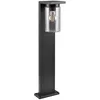 Image de Trio Leuchten Outdoor Path Light Ardila 511660132, aluminium moulé sous pression anthracite, verre transparent, sans 1x E27, capteur crépusculaire