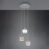 Image de TRIO Leuchten Kaprun Suspension E14, 3 sources lumineuses, 311630306,