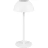 Image de Reality Leuchten R54106131 Ricardo R54106131 Lampe de table d'extérieur à 4 LED avec batterie en plastique blanc mat 1,7 W