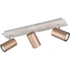 Image de Trio Leuchten Barre des spots MARLEY 802400365, Métal Coffee/Gris chaud, sauf 3x GU10