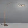 Image de TRIO Leuchten Amador Lampadaire arqué, LED, 442410165,