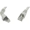 Image de Telegärtner 100008011 RJ45 Câble réseau, câble patch CAT 6a S/FTP 1.00 m gris ignifuge, avec cliquet dencastrement 1 pc(s)