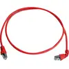 Image de Telegärtner 100008289 RJ45 Câble réseau, câble patch CAT 6a S/FTP 2.00 m rouge ignifuge, sans halogène 1 pc(s)
