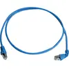 Image de Telegärtner 100008291 RJ45 Câble réseau, câble patch CAT 6a S/FTP 2.00 m bleu ignifuge, sans halogène 1 pc(s)