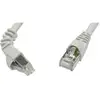 Image de Telegärtner 100008487 RJ45 Câble réseau, câble patch CAT 6a S/FTP 3.00 m gris ignifuge, avec cliquet dencastrement 1 pc(s)