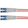 Image de TELEGÄRTNER Cordon FO 2x G50/125 OM4, 1x LC Duplex - 1x LC Duplex, violet, 5 m