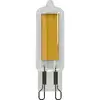 Image de Müller-Licht 401072 LED CEE E (A - G) G9 forme spéciale 4 W = 38 W blanc chaud à filament 1 pc(s)