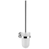 Image de Emco 071500100 Garniture de Toilettes Polo Manche en Cristal satiné chromé