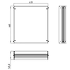 Image de Emco Prestige Cadre d'encastrement pour miroir avec éclairage, 989700006,