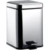 Image de Emco 355300005 System 2 Poubelle carrée en Acier Inoxydable