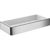Image de Emco Panier à Savon Loft 220 x 34 x 101 mm Chrome/Blanc, Zinc moulé sous Pression, Wandkorb