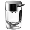 Image de EMCO Système 2 distributeurs de Liquide en Verre Cristal Transparent avec Pompe doseuse en Plastique, hygiénique, Accessoire de Salle de Bain chromé
