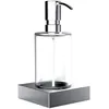 Image de Emco Liaison 182100102 Distributeur de Savon Liquide en Verre Cristal chromé Taille Unique 240 ML