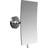 Image de Emco Pure Miroir de Rasage et de Maquillage, grossissement x3, chromé, à Coller dans la Salle de Bain, idéal pour Le Maquillage et Le Rasage