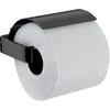 Image de Emco Loft Porte-Papier avec Couvercle Noir