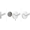 Image de Emco Crochet rond, 40 mm, 4375, couleur : blanc