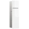 Image de Emco Module WC asis Pure avec façade en Verre et butée de Porte Gauche, encastré, 600 mm, Blanc Alpin