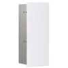 Image de emco Module WC asis pure avec butée de porte avant en verre à droite, encastré, 435 mm, blanc alpin mat