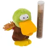 Image de Kerbl Jouet Canard avec Herbe à Chat dans Tube pour Chat 9 cm