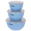 Image de Kerbl Pet Kit de gamelles en INOX Bleu, 550ml/900ml/1200ml