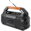 Image de TechniSat DIGITRADIO 231 OD - Boombox extérieure Dab+ avec Batterie (Radio de Chantier, UKW, AUXin, Bluetooth, Compatible avec Les Batteries 18 V de Makita, Bosch Professional, DeWalt, 16 W stéréo)
