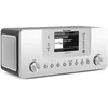 Image de TechniSat DIGITRADIO 574 IR - Radio Internet stéréo (Dab+, FM, Wi-FI, Streaming Audio Bluetooth, écran Couleur 4 Pouces, USB, AUX in, Prise Casque, réveil, 10 W, Application/télécommande) Argent