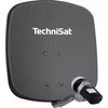 Image de TechniSat DIGIDISH 45   Antenne Satellite pour 1 utilisateur (Petite Installation Satellite de 45 cm - kit Complet avec Support Mural et Satfinder V/H-LNB) Gris