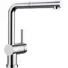 Image de BLANCO Linus-S-F 514023 Robinet de Cuisine/Robinet Sous Fenêtre Amovible avec Douchette Extractible Idéal pour Évier Sous Fenêtre Surface Chromée Haute Pression 1 Pièce
