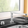 Image de Blanco Eloscope Mitigeur de cuisine à installer sous une fenêtre, pivotant, 516672,