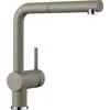 Image de BLANCO LINUS-S   Robinet de Cuisine Design SILGRANIT avec Bec Extensible   Haute Pression   Marron   517621