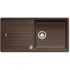 Image de BLANCO ZIA XL 6 S   Évier de Cuisine Rectangulaire en Granit pour Meubles Bas de 60 cm de Large   avec Cuve Extra-Large   SILGRANIT   Marron   517567