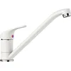 Image de BLANCO DARAS   Mitigeur Haute Pression pour la Cuisine   Modèle Compact d'Entrée de Gamme au Design Classique avec Bec Haut et Long   Blanc   517724