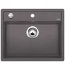 Image de BLANCO DALAGO 6   Évier au Design Moderne pour Sous-meubles de 60 cm de large   En Composite de Granit SILGRANIT   Gris   518850