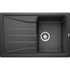 Image de Blanco Sona 6 S Silgranit PuraDur Évier de cuisine encastrable et réversible - Gris anthracite, noir, 519662