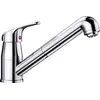 Image de BLANCO DARAS-S   Mitigeur Basse Pression pour la Cuisine   Modèle Compact d'Entrée de Gamme au Design Classique avec Douchette Extensible   Chromé   519724