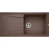 Image de Blanco Sona 6 S Silgranit PuraDur Évier de cuisine encastrable et réversible - Gris anthracite, marron, 519697