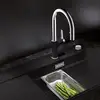 Image de Blanco Carena Mitigeur de cuisine pivotant, avec douchette extractible, 521358,