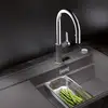 Image de Blanco Carena Mitigeur de cuisine pivotant, avec douchette extractible, 521359,