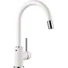 Image de BLANCO MIDA-S   Robinet de Cuisine avec Bec Haut et Douchette Extractible   Haute Pression   Blanc   521457