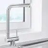 Image de Blanco Laressa Mitigeur de cuisine à installer sous une fenêtre, pivotant, 521545,