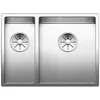 Image de Blanco 521610 | Évier de cuisine en acier inoxydable CLARON 340/180-U | Couleur/Finition : acier inoxydable
