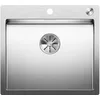 Image de Blanco 521633 | Évier de cuisine en acier inoxydable CLARON 500-IF/A | Couleur/Finition : acier inoxydable