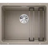 Image de BLANCO ETAGON 500-U   Évier de Cuisine en Granit pour Meubles Bas de 60 cm de Large   Sous Plan   SILGRANIT   Marron   522234