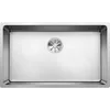 Image de BLANCO ANDANO 700-U, 522971, Cuvette d’évier pour Montage Sous Plan, Cuvette pour Montage Sous Plan, Écoulement InFino, Acier Inoxydable à Éclat Satiné