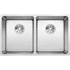 Image de Blanco 522983 | Évier de cuisine en acier inoxydable ANDANO 340/340-U | Couleur/Finition : acier poli